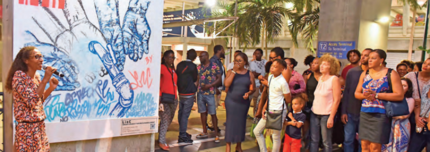 4e session des Murs Galeries à Guadeloupe Pôle Caraïbes
