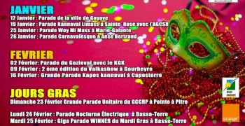 Carnaval En Guadeloupe - Agenda De La Guadeloupe