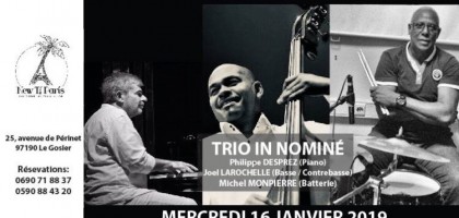 Trio In Nominé en concert au New Ti Paris