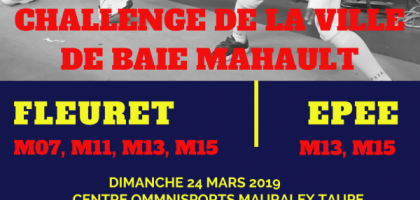 4ème CHALLENGE DE LA VILLE DE BAIE MAHAULT