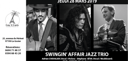 Swingin' Affair Jazz Trio au New Ti Paris