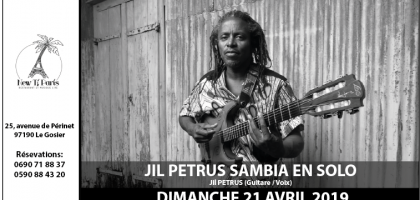 Jil Petrus Sambia en Solo au New Ti Paris