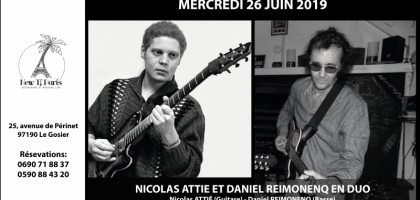 Nicolas ATTIE et Daniel REIMONENQ en Duo au New Ti Paris