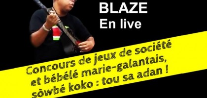Philippe BLAZE en Live - Concours Jeux Société - Dégustation Bébélé - Sorbet