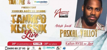 Tanmpo Klassik Live invite Paskal Vallot
