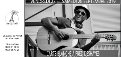 Carte Blanche à Fred Deshayes