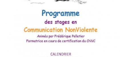 Programme des Stages de Communication Non Violente