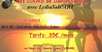 Cours de danse Salsa au Palais des sports Laura FLESSEL Petit Bourg