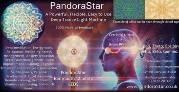 PandoraStar la lampe hypnagogique neuro-stimulatrice