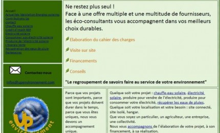 Up Environnement, Conseil en energie solaire et renouvelable en Guadeloupe, Martinique, Guyane