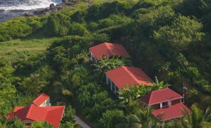 Une case sur une saintoise unique en Guadeloupe