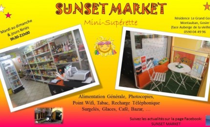 Sunset Market - Epicerie Evolutive