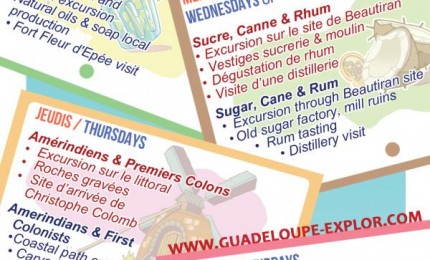Visites guidées à la journée de la Guadeloupe