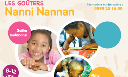 Goûters Nanni Nanan : ateliers culturels au Mémorial ACTe