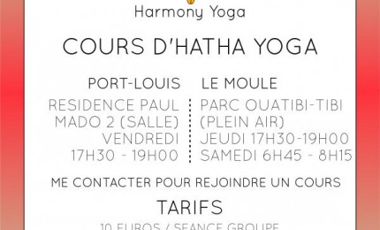 Cours de Yoga en Guadeloupe avec Harmony Yoga
