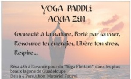 Yoga Paddle Aqua Zen